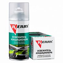 KERRY KR-917 Освежитель кондиционера. Ликвидатор запахов в салоне автомобиля 210мл 1/12шт